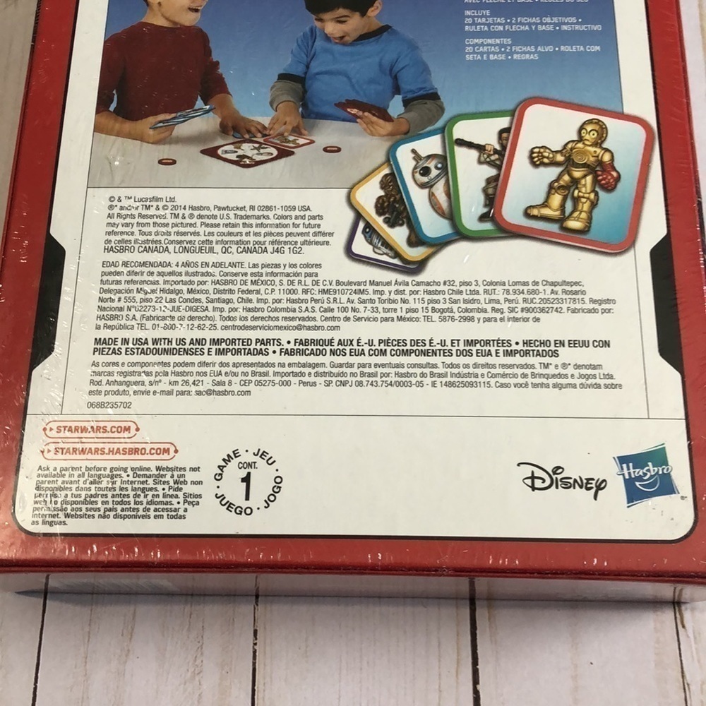 Star Wars Hands Down Game.  Sealed - Picture 3 of 4